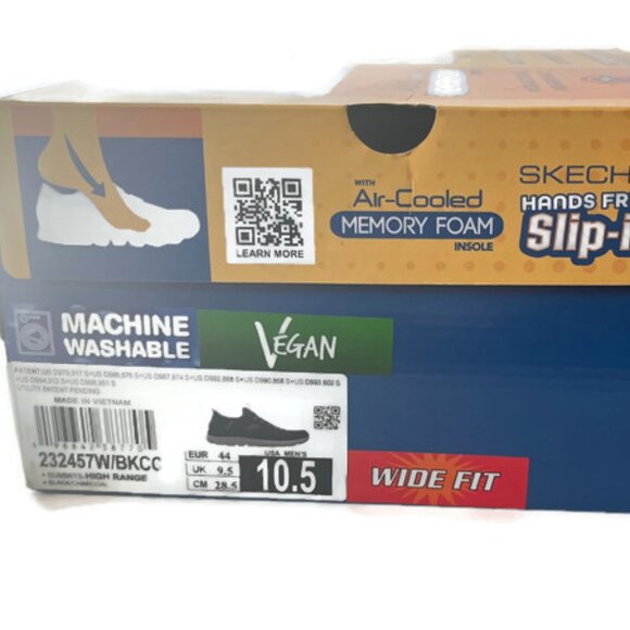 Skechers Memory Fit Final Cut Mens 12 Extra Wide Black Walking Shoes - Picture 7 of 7